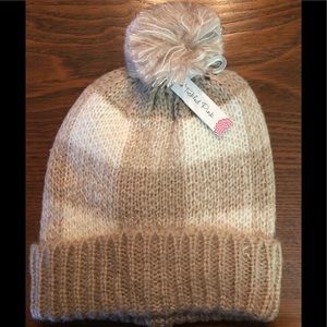 NWT super soft plaid beanie